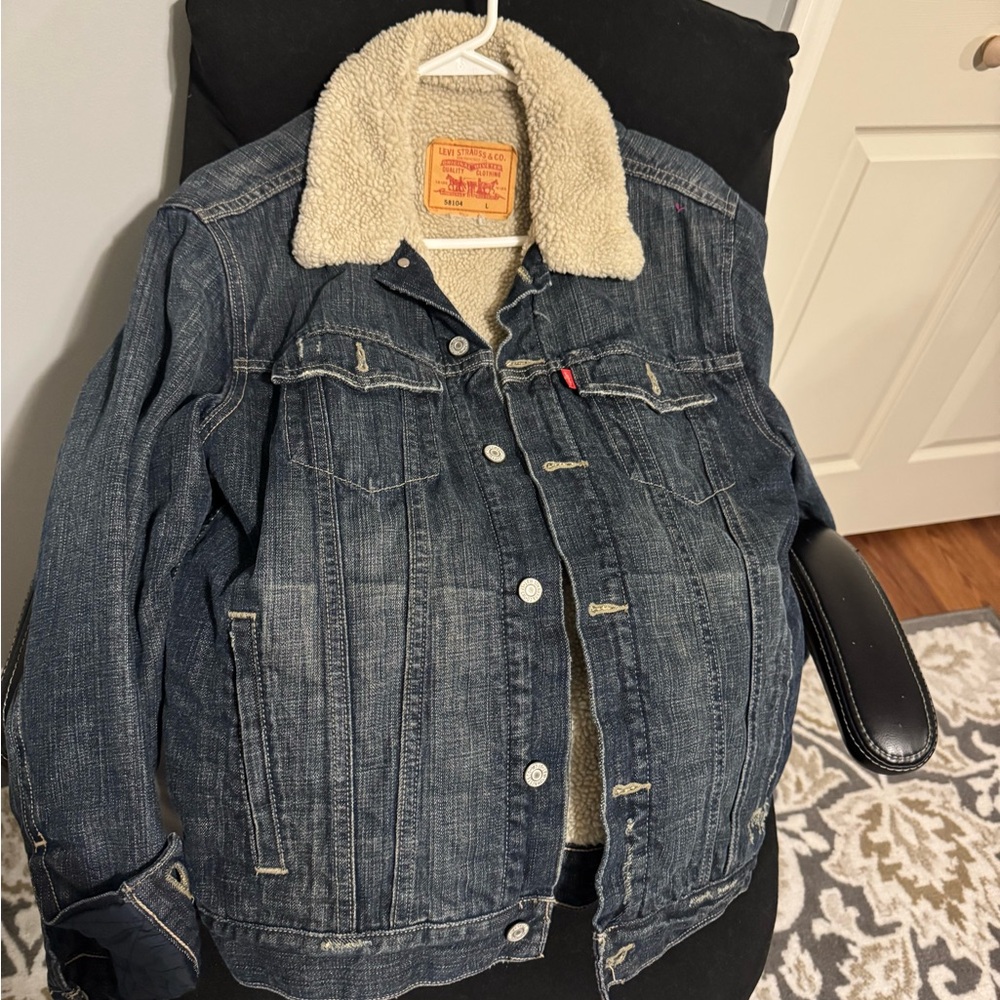 Levi's Sherpa Lined Denim Jacket